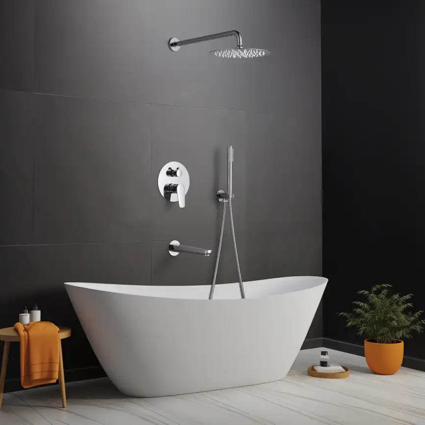 Душевая система Aquatek БЕТТА AQ1173CR, Хром фото 9