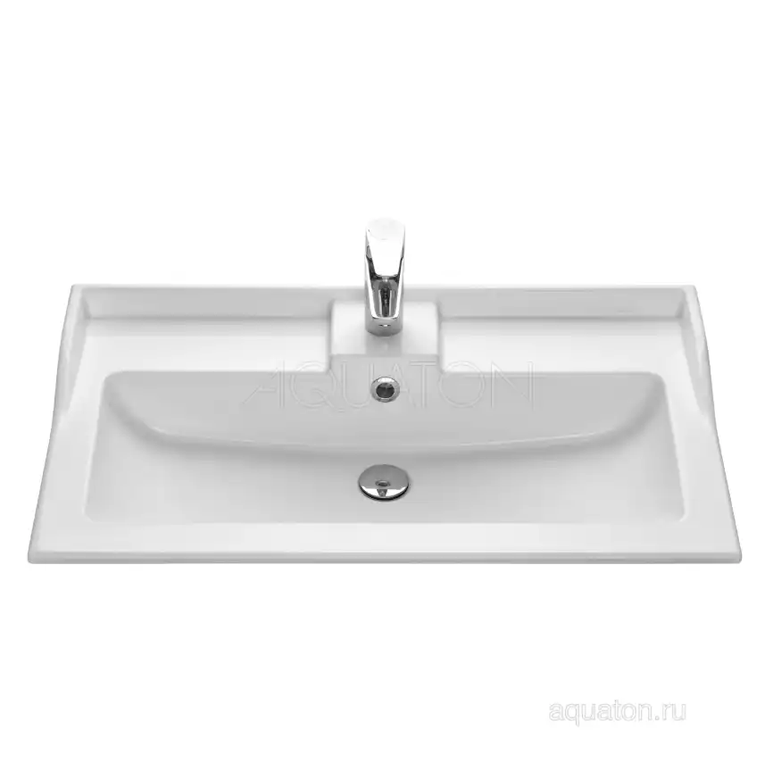 Раковина AQUATON Фабиа 80 белая 1A708031FB010 фото 2