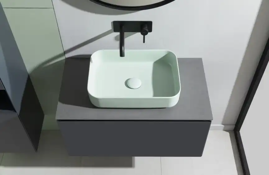 Тумба под раковину Allen Brau Infinity 85 1.21002.AM антрацит матовый фото 28