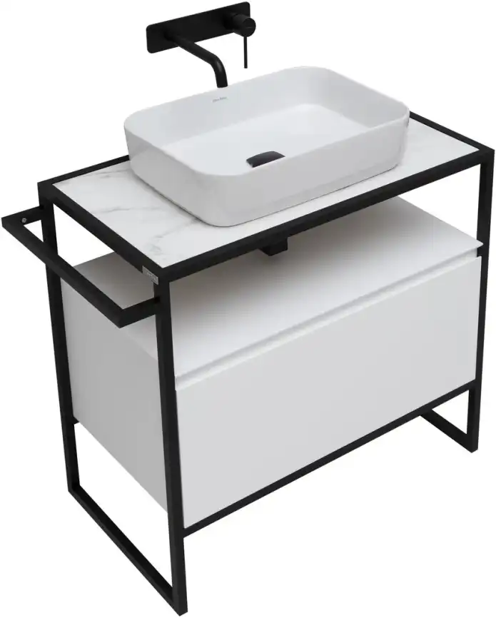 Тумба под раковину Allen Brau Priority 80 1.31002.WM белый матовый фото 11