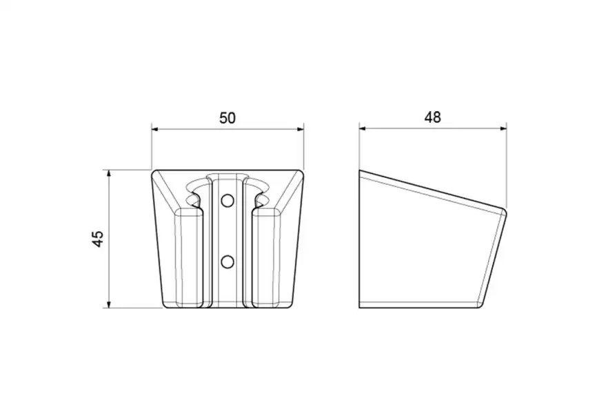 Держатель ручного душа Aquatek  AQ2402MB, Черный матовый фото 2