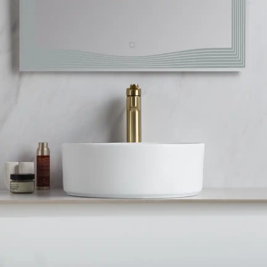 Раковина накладная BelBagno 390х390х130 BB1342H300, цвет Белый фото 3