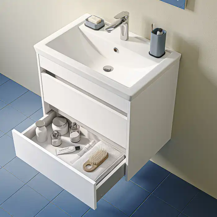 Тумба с раковиной IDDIS Zodiac X 60, подвесная, Белая, ZDX60W0i95K фото 11