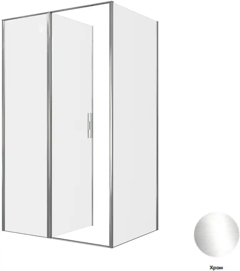 Душевой уголок Allen Brau Priority 120x90 3.31031.00 + 3.31043.00 хром фото 4