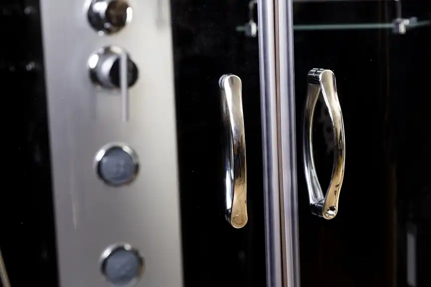 Душевая кабина Niagara Classic 80х80х210 NG-3503-14BKTG средний поддон, с гидромассажем, 35031434BKTG фото 7