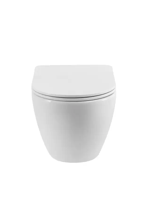 Подвесной унитаз CEZARES STYLUS-TOR CZR-546-TH-TOR/SC, со смывом TORNADO, с сиденьем микролифт фото 5