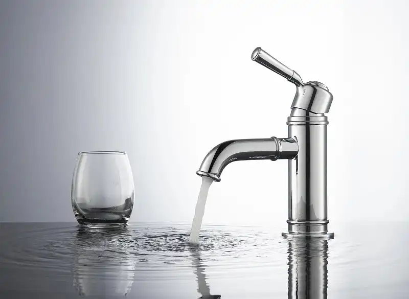 Смеситель для раковины Aquatek Классик AQ1510CR, однорычажный, цвет Хром фото 5