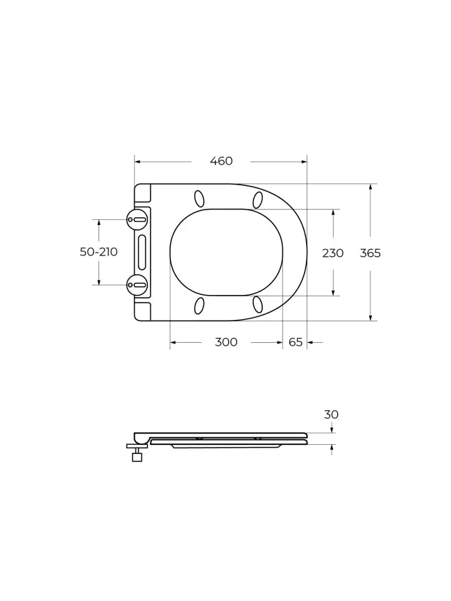 Унитаз-компакт BelBagno ACQUA-TOR BB2801CP-TOR/SC безободкового со смывом TORNADO фото 6