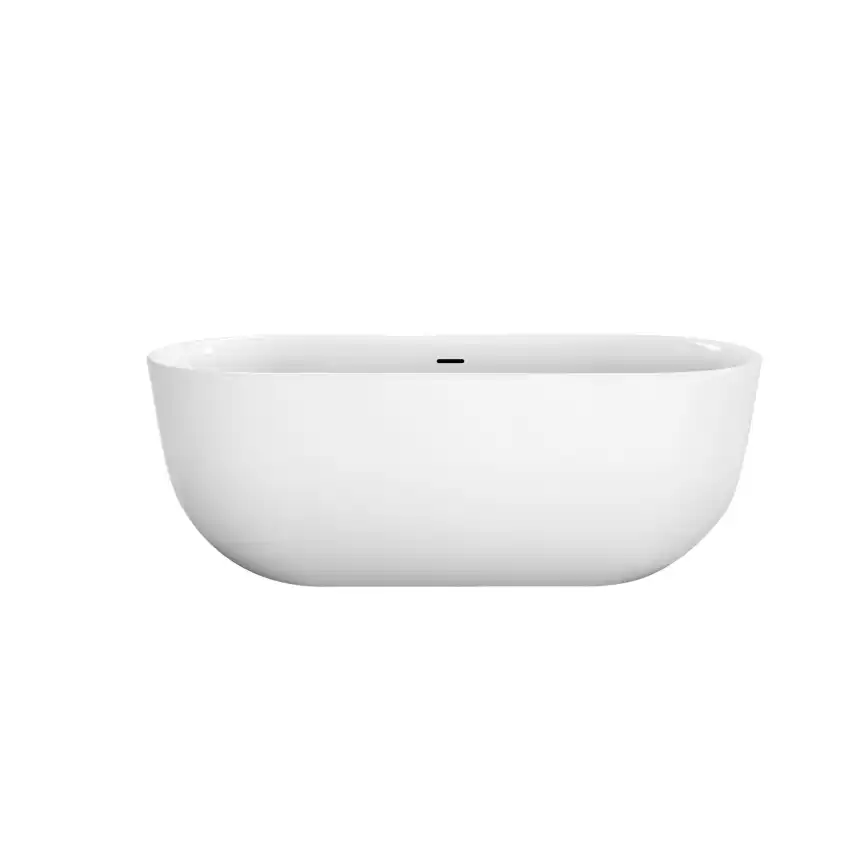 Акриловая ванна BelBagno 180х80 BB706-1800-800, отдельностоящая, Белая глянцевая фото 3