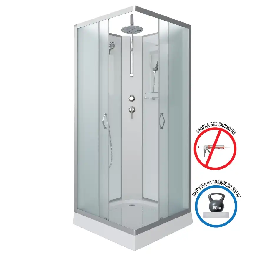 Душевая кабина Niagara Classic 90х90х210 NG-1101-14BKT низкий поддон, без гидромассажа, 11011423BKT фото 1