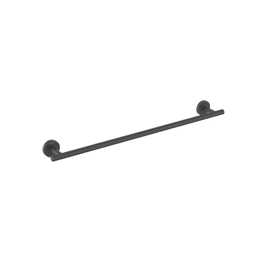 Держатель полотенец 600 мм Aquatek Оберон AQ4214MB, Черный матовый фото 1