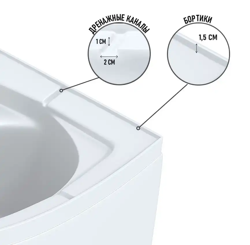 Душевая кабина Niagara Promo 110х80х215 P110/80/26L/MT средний поддон, без гидромассажа фото 18