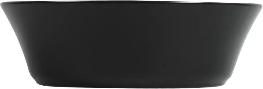 Раковина накладная Aquanet SMART-1-MB 42х42х12,5 круглая, Черная матовая фото 3