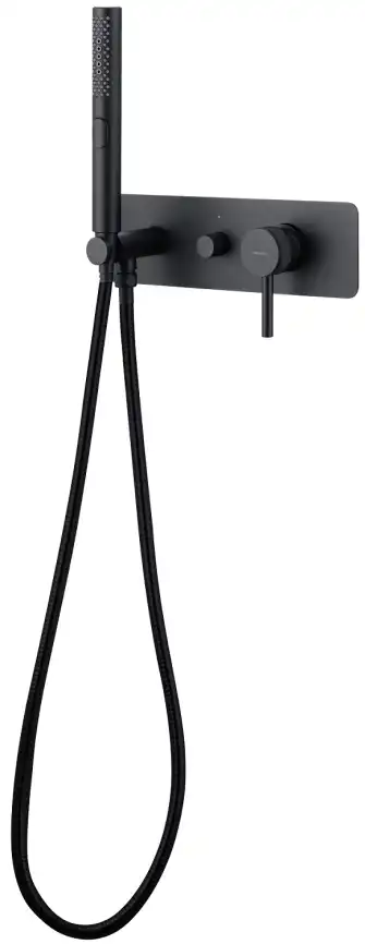 Смеситель для душа Allen Brau Priority 5.31009-31 встраиваемый, с внутренней частью, Черный матовый фото 3