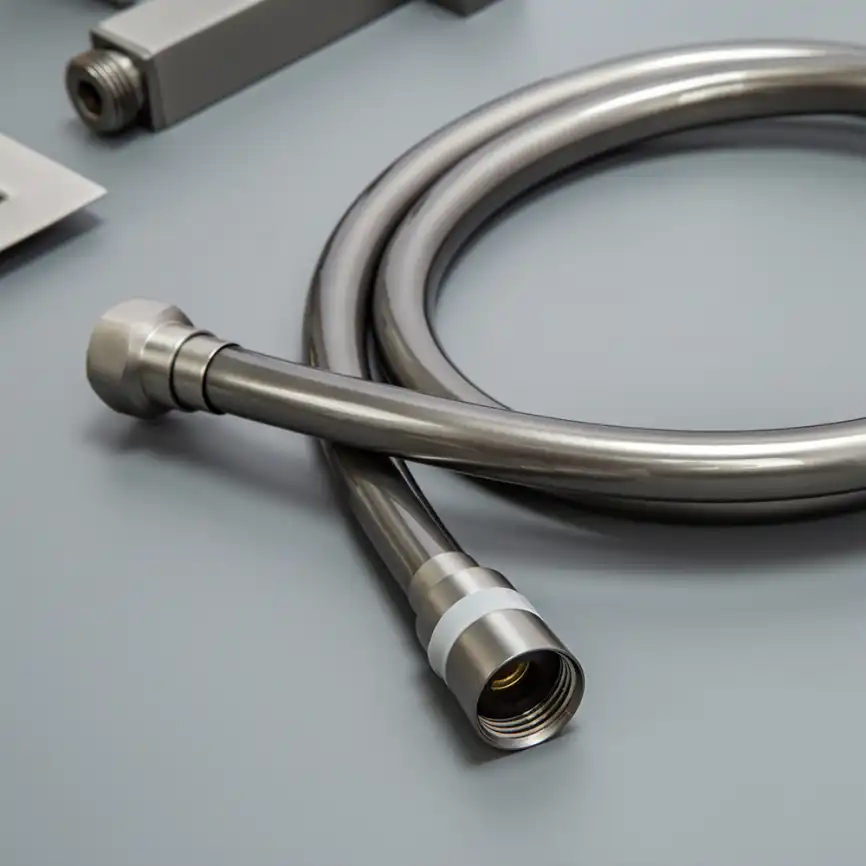 Гигиенический душ со смесителем AVS Cube 811-231-GM, оружейная сталь фото 13