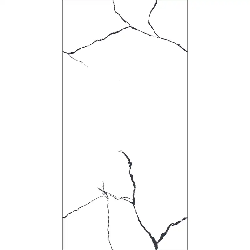 Керамогранит AVS Bettal Black 60x120 карвинг, белый фото 6