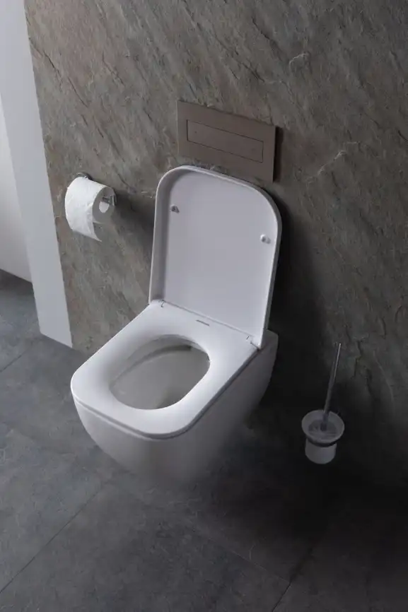 Подвесной безободковый унитаз Allen Brau Infinity 4.21004.20 без сиденья, белый глянец фото 23