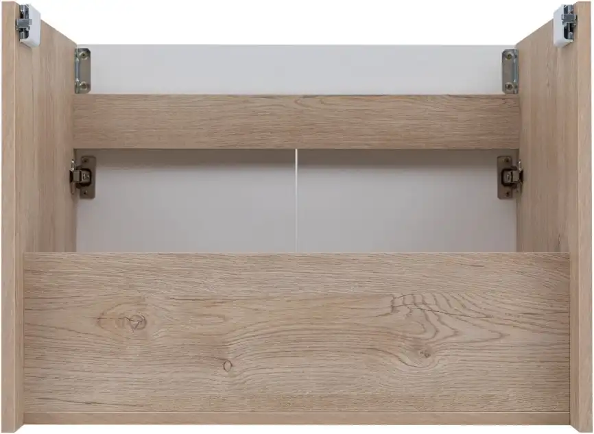 Тумба под раковину Aquanet Оптима 70 дуб светлый/белый сатин, 344800 фото 12