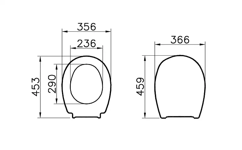 Сиденье для унитаза Vitra Universal 84-003-019 Белое Микролифт фото 2
