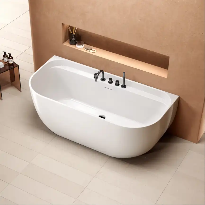 Акриловая ванна AVS Артемида 170х80 822-0012-WG, белая фото 1