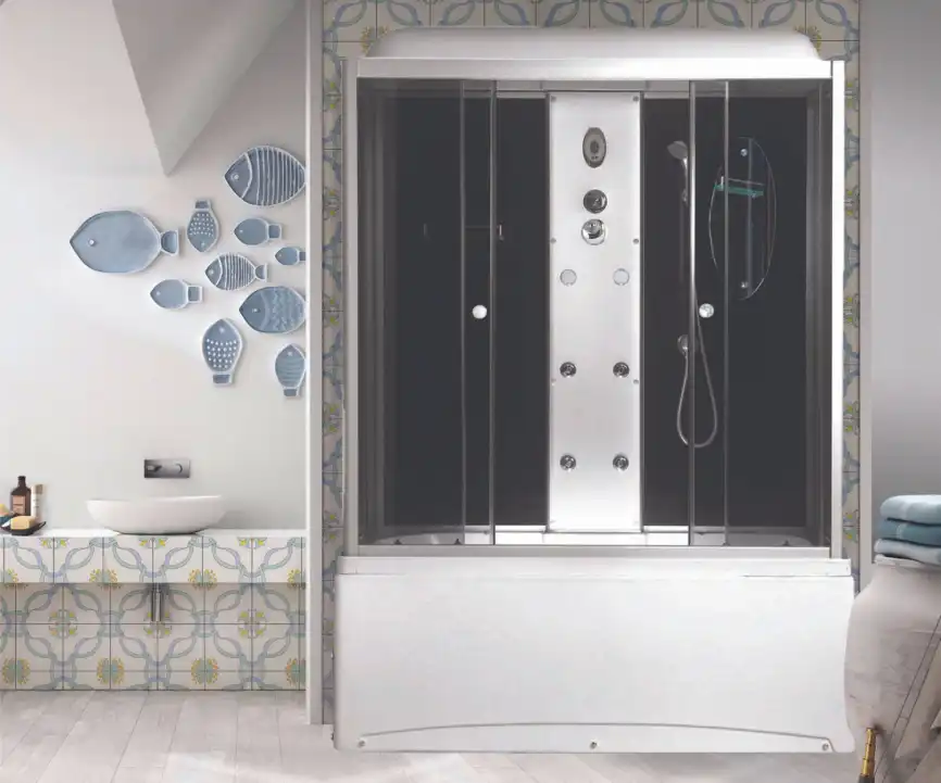 Душевая кабина Niagara Ultra 150х70х220 NG-5150-01 высокий поддон, с гидромассажем фото 2