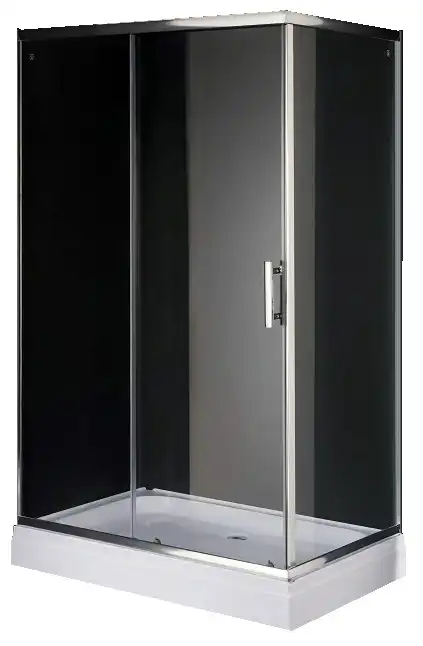 Душевой уголок Loranto 120х80 CS-8021S 120х80х195, стекло Прозрачное, профиль Хром фото 1