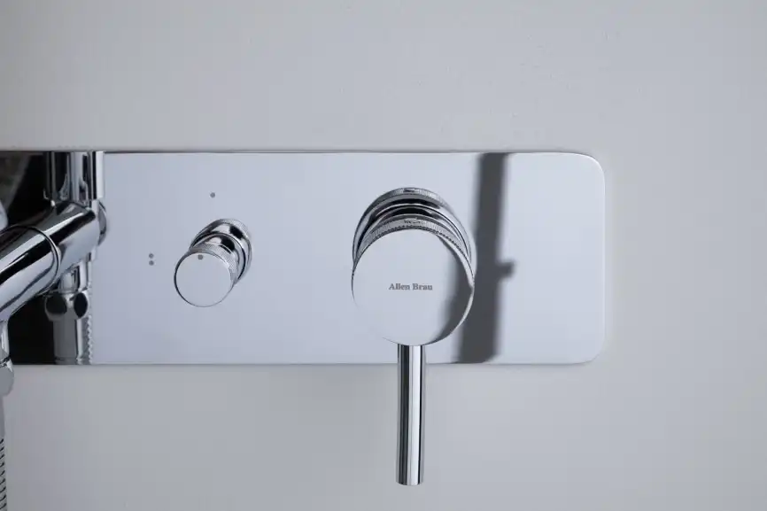 Смеситель для ванны с душем Allen Brau Priority 5.31A05-00 встраиваемый, с внутренней частью, Хром фото 9