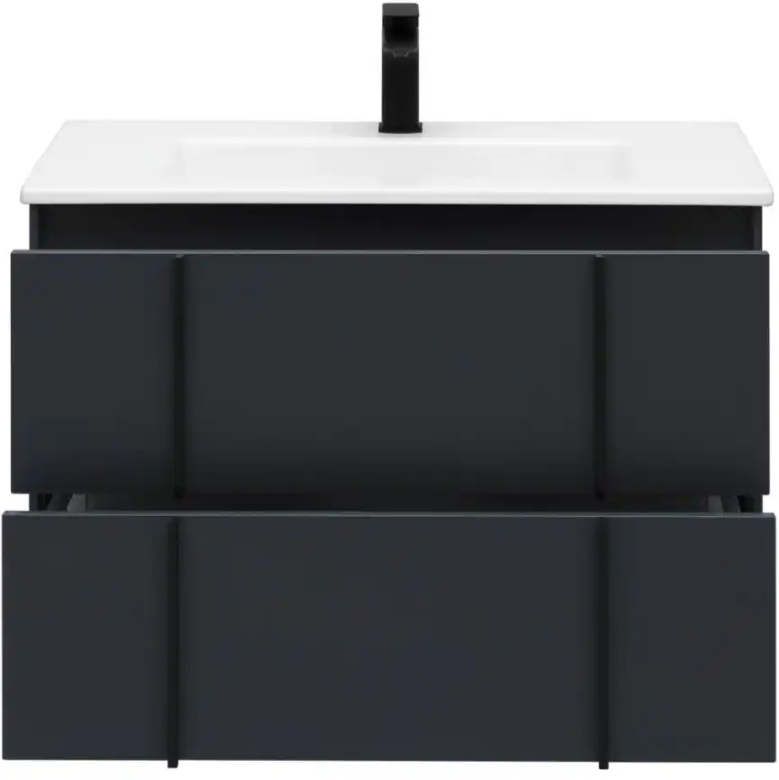 Тумба под раковину Allen Brau Reality 80 1.32005.AM антрацит матовый фото 8
