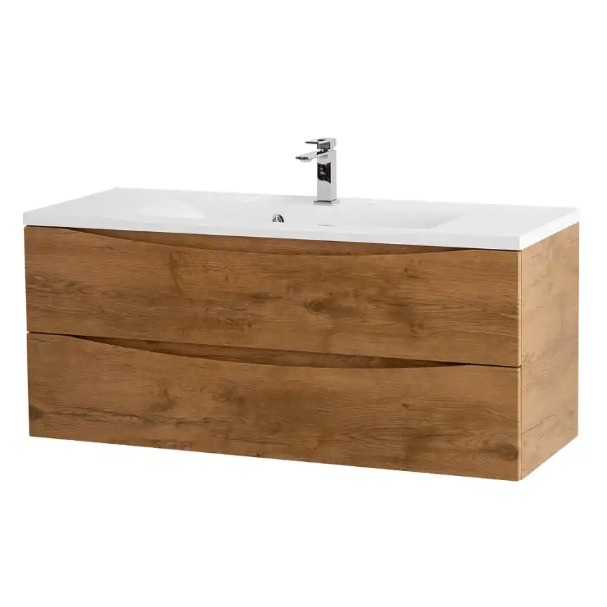 Тумба под раковину BelBagno MARINO-1200-2C-SO-RN-P подвесная Rovere Nature фото 3
