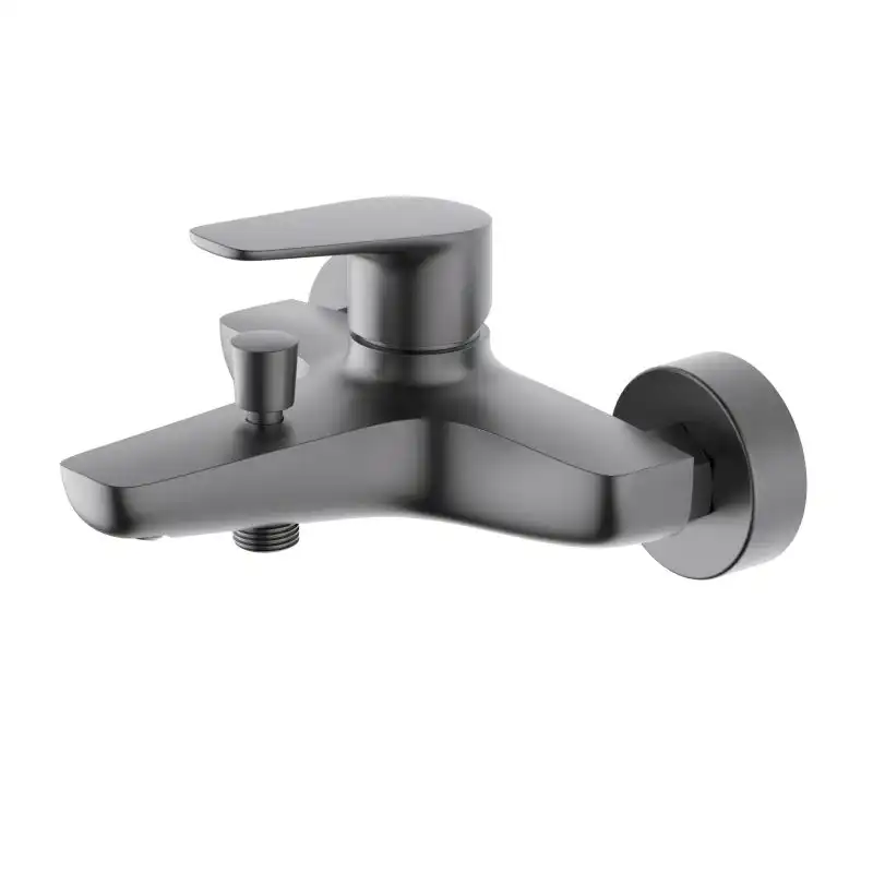 Смеситель для ванны Aquatek Бетта AQ1140BGM, Оружейная сталь фото 1