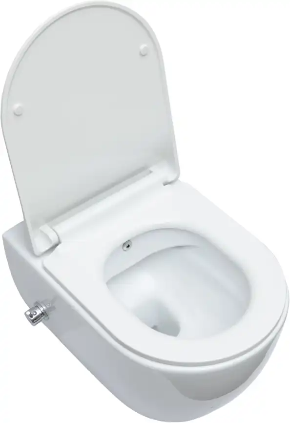 Унитаз подвесной Logan Logan L5W CITY с функцией биде 019100-u-01, белый фото 14
