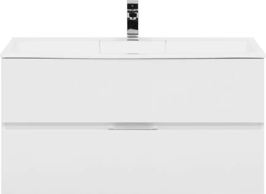 Тумба под раковину Aquanet Алвита 100 белый 235341 фото 3