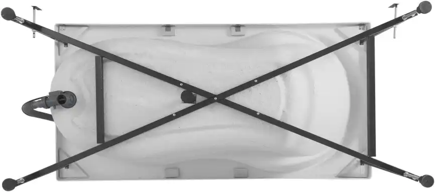 Акриловая ванна Aquanet Grenada 180х90 (205493), на каркасе, белая фото 5