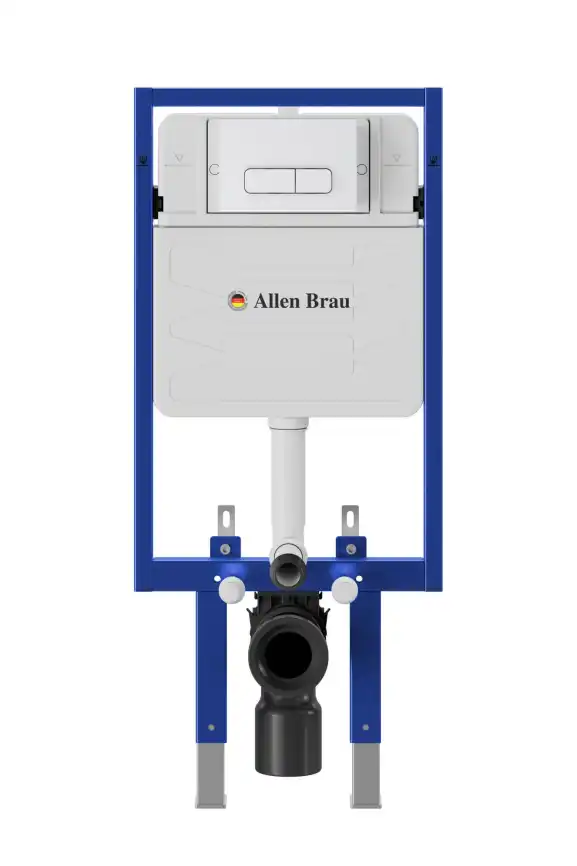 Инсталляция для подвесного унитаза Allen Brau Pneumatic Pro 9.11103.20 без клавиши смыва фото 2
