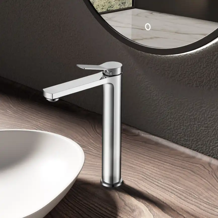 Смеситель для раковины Vincea Arco VBF-4AR02CH, хром фото 1