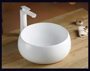 Раковина накладная CeramaLux 400х400х160 5004, цвет Белый фото 7