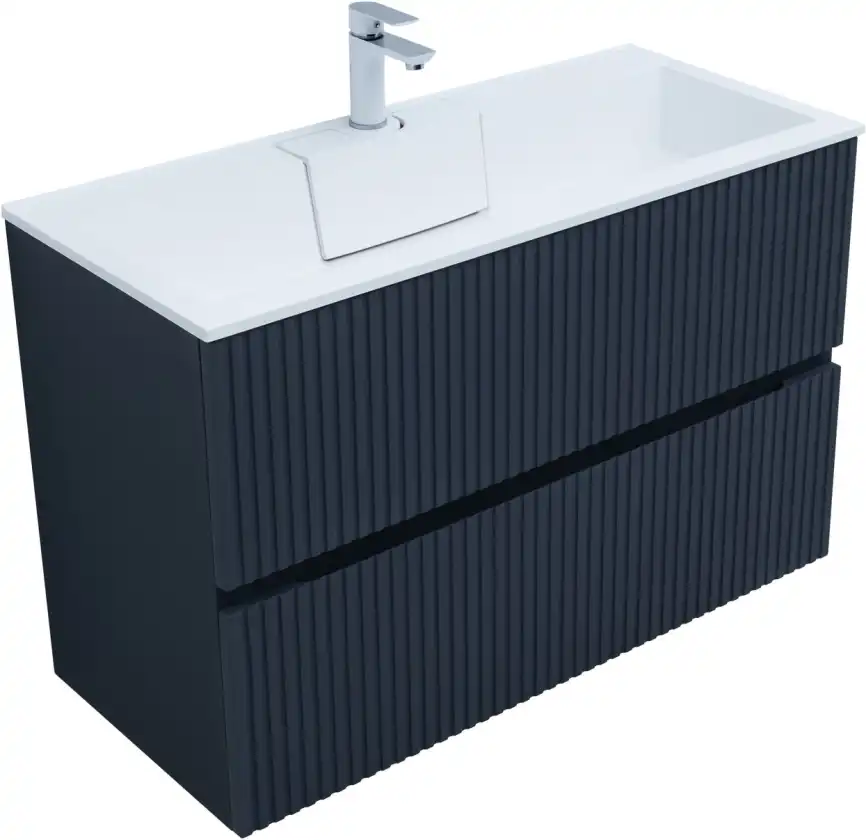 Тумба под раковину Aquanet Джейн 100 маренго 313304 фото 1