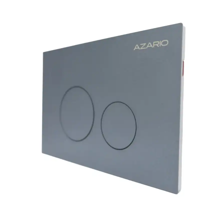 Кнопка смыва AZARIO NEW-TS AZ-SS-002-GG, Серый матовый фото 2