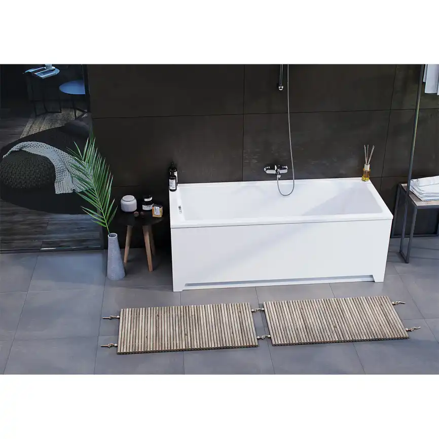 Акриловая ванна Azario EMILIA 170х70 см, AV.0011270, прямоугольная, пристенная фото 3