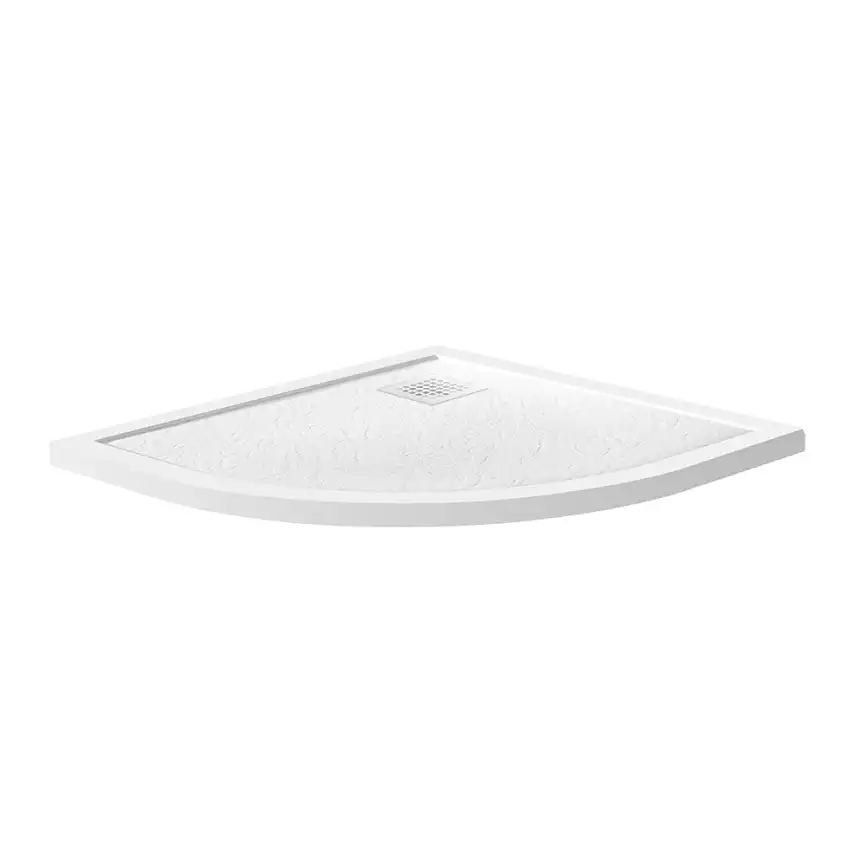 Душевой поддон BelBagno UNO 80х80 из искусственного камня, TRAY-MR-UNO-R-80-550-35-W-BO, Белый фото 2