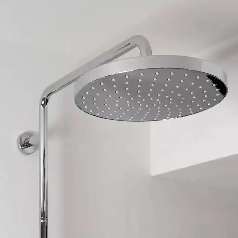 Душевая система Jacob Delafon Atom E26237-CP для ванны с изливом, термостатическая, верхний душ, Хром фото 5