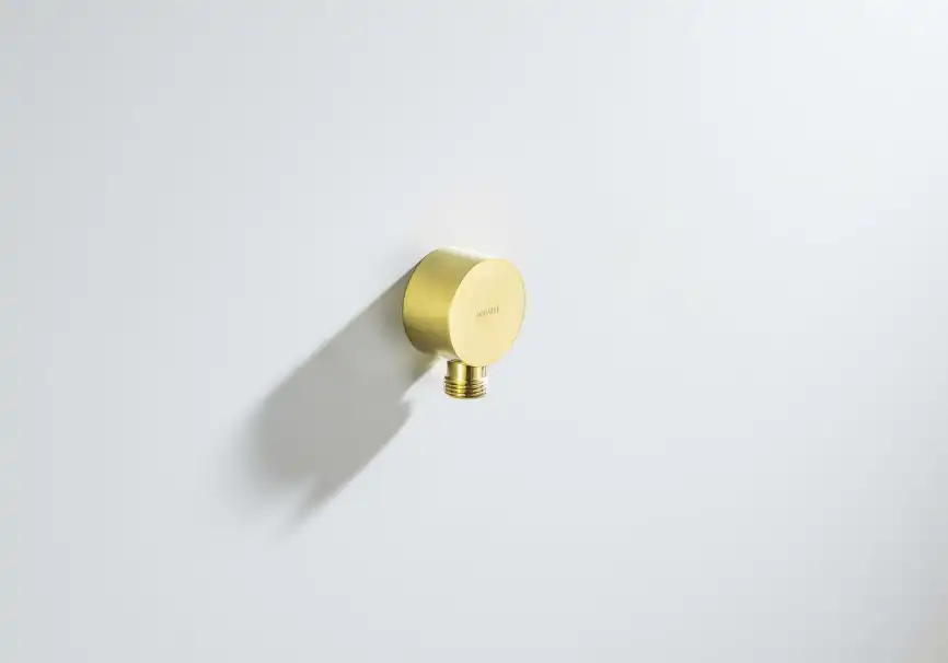 Шланговое подключение Aquatek  AQ2457BG, Золото матовое фото 3