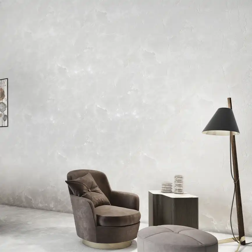 Керамогранит AVS White Onyx 60x120 карвинг, серый фото 7