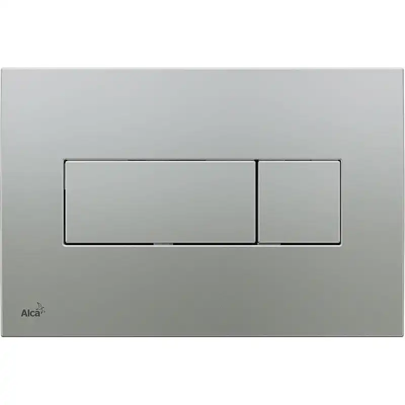 Кнопка смыва Alcaplast M372 Хром матовый фото 1