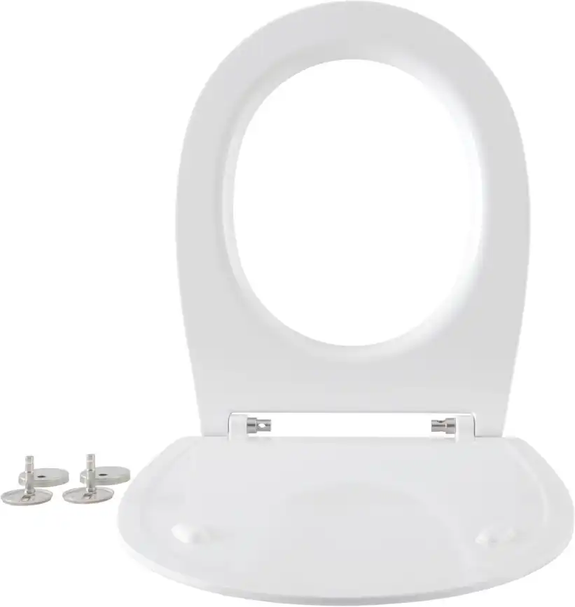 Крышка-сиденье для унитаза Allen Brau Fantasy Smartfix, Soft-Close 4.11005.20 белый глянец фото 3