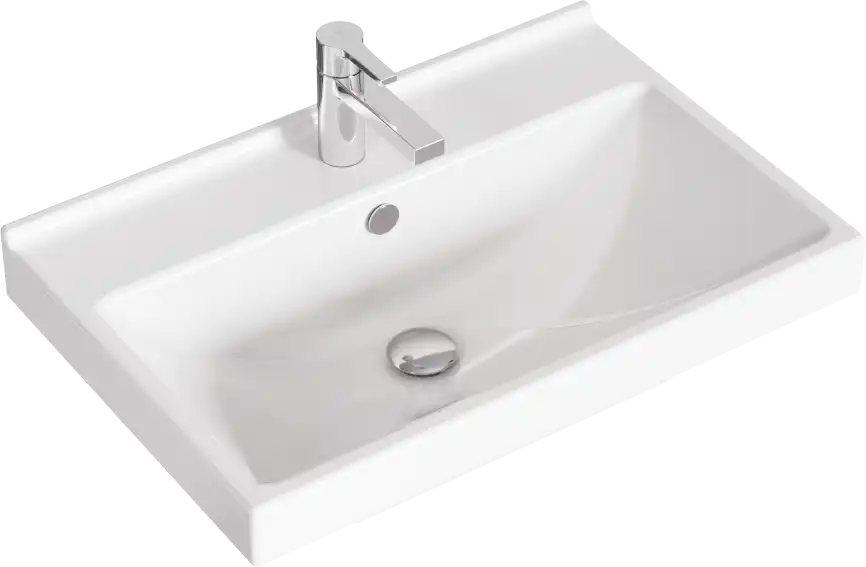 Тумба с раковиной подвесная Aqwella Urban 60 см, URB0106DB, цвет Дуб балтийский фото 2