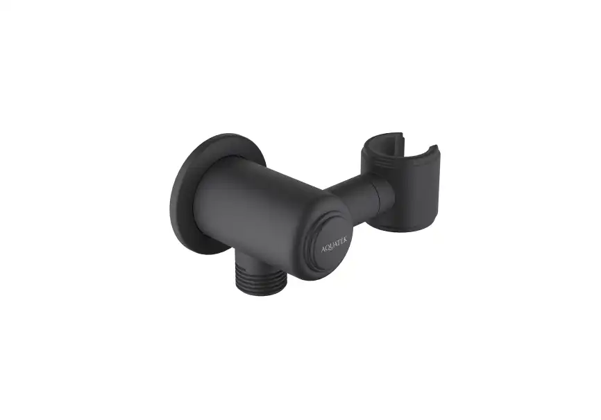 Шланговое подключение Aquatek КЛАССИК AQ2462MB, Черный матовый фото 4
