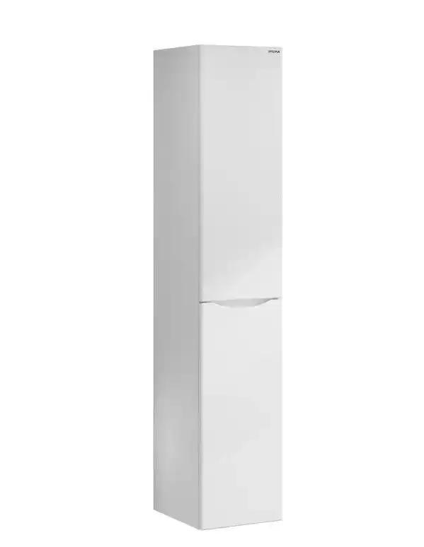 Шкаф-пенал для ванной Grossman Виста 30 подвесной, белый глянцевый (303069) фото 1