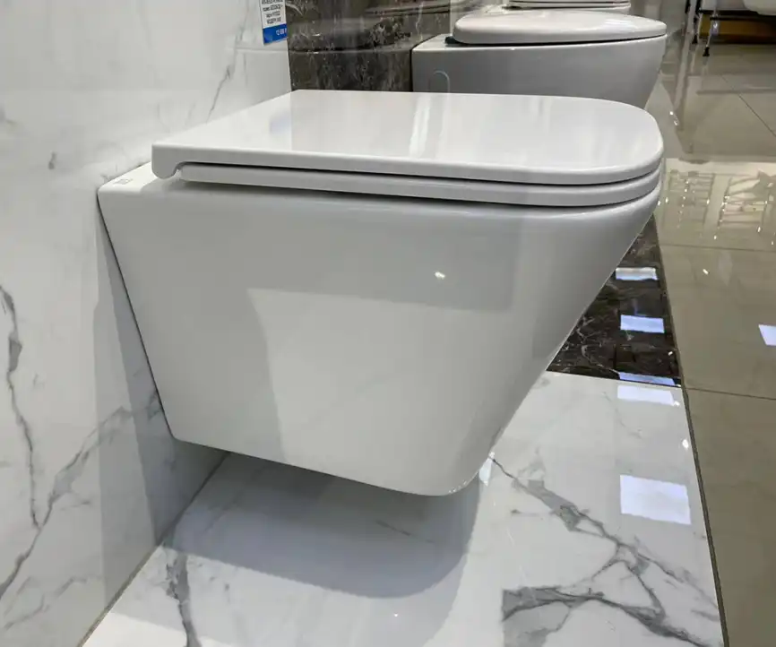 Унитаз подвесной AVS Модерн 801-0042-P-T2-GW безободковый, со смывом Торнадо, белый фото 3