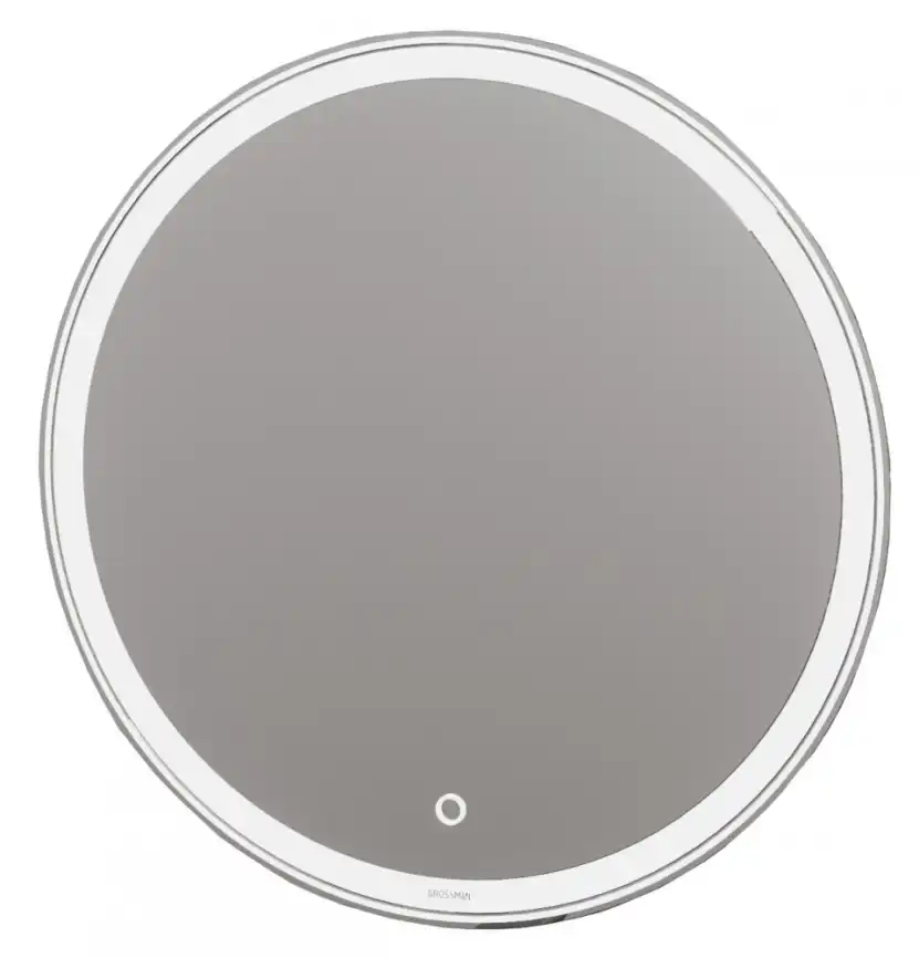 Зеркало Grossman Sento 80х80 98080 с подстветкой, сенсорный выключатель фото 1